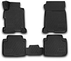 Element Passgenaue 3D Fussmatten Designed für Honda Accord, Mk9, 2012-2019, 4tlg.