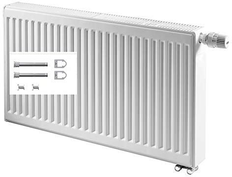KERMI Profil-Ventilheizkörper Typ 33, Bh 900 x Bl 400 mm, rechts