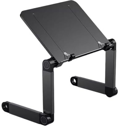 GLigeT Projector Mount Stand Projector Bracket Desktop Placement Table Adjustable Telescopic Triangle Bracket Small Storage Tray No Punching Raised Base Projector Ceiling Mount ( Color : Black )