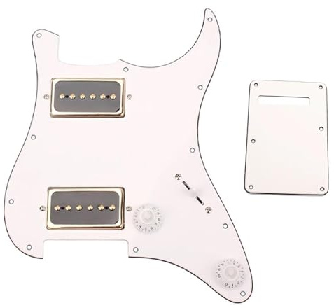 Loaded Pickguard Tonabnehmer Set Einzelner Alnico Coil Pickup Schlagbrett HH Alnico Für ST E-Gitarre