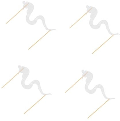 Vaguelly 1 Satz Schattenpuppenmaterial Puppenbauset Puppenspielzeug Und Zubehör Schlangenpuppen- -requisite Chinesische Schlangenschattenpuppen Marionetten-kit Fingerspielzeug Holz