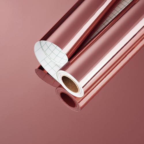 Yullpaper Carta da parati autoadesiva rosa, viola, flessibile, per armadi, mobili, autoadesiva, per soggiorno, piano di lavoro, lavabile, per cucina, 40 cm x 300 cm