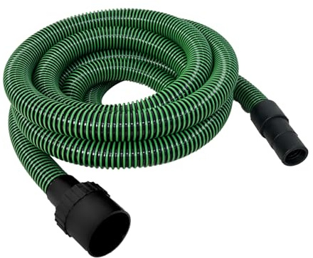 Inscrip Suction Hose D27/32, 5M Anti-Static Vacuum Cleaner Pipe, Dust Extraction Hose Compatible with for F-e-s-t-o-o-l, for CT 26/36/48 CT 15/25 CT MINI and CT MIDI from 2019 Onwards Models, Green