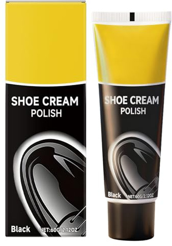 JINGLING Pflegecreme für Leder, 60 ml, multifunktional, geruchsfrei, für Leder, für Stiefel, Sitze, Schuhe, Auto, Möbel, Taschen und Fahrzeug