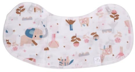 Generic Bavaglino in Cotone per Ruttini, Morbido, Super Assorbente, a 4 Strati, per la Cura dei Neonati, 20,87 X 9,45 Pollici