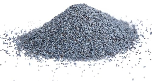 Blue Poppy Seeds Khus Khus Grade A Premium Quality Free UK P&P by Spice Zone® (1000 Grams)