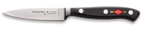 F. DICK Officemesser, Premier Plus (Messer mit Klinge 9 cm, X50CrMoV15 Stahl, nichtrostend, 56° HRC) 8144709 | l, nichtrostend, 56° HRC) 8144709