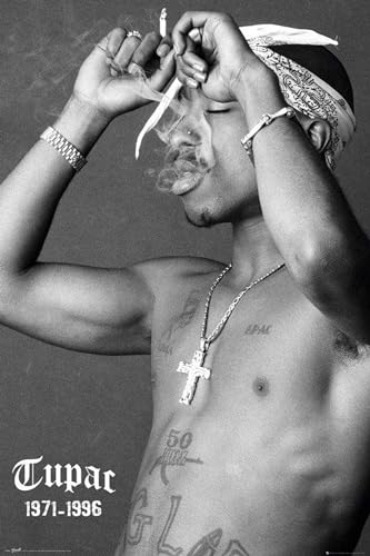 GB Eye, Tupac, Smoke, Maxi Poster, 61x91.5cm