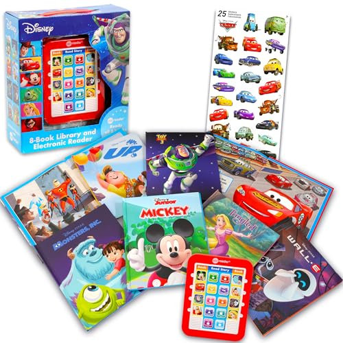 Disney Pixar Sound Book Library with Electronic Me Reader Bundle