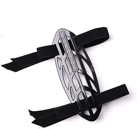 Bogenschießen Armschutz Bogensport Übung und Jagd Zahnräder Schützen PC Material Unterarmschutz Armschoner (Black)
