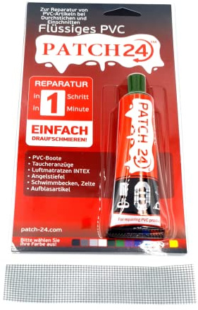 Generisch Flüssiges PVC Flicken Reparatur Set Liquid Patch Schlauchboot Luftmatrazen PVC Aller Art Reparaturset Kleber Glue (Violett)