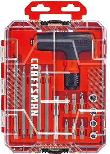 Craftsman Ratcheting Wrench Set, T-Handle, 20 Piece (CMHT68133)