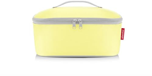 reisenthel coolerbag M Pocket Kühltasche mit Obermaterial aus recycelten PET-Flaschen Ideal für das Mittagessen unterwegs, Couleur:Lemon Ice