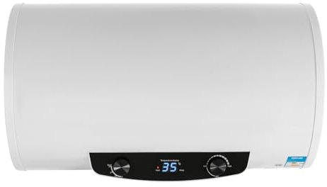 WindWilder 50L / 120L Elektro Warmwasserspeicher Boiler 2KW Elektrischer Warmwasserbereiter IPX4 mit Shower Kit, 25-75 ℃ Wassertemperaturbereich, Wandhängender Boiler Elektrospeicher 220V (120L)
