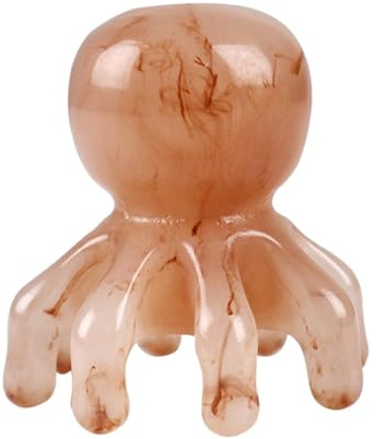 Appareil de massage du cuir chevelu avec pieuvre, appareil de massage en forme de pieuvre, pour le dos, les épaules, les jambes, les yeux, pour détendre la tête et le corps, pour améliorer la
