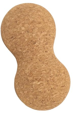 Kork Massageball Kleiner Fitness Massageball für Yoga und Übungen | Entspannt Muskeln, Hilft bei Körperdruck und Ermüdung, Kompaktes Format, Leicht Mitzunehmen
