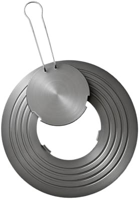 Yilingjc Plaque de diffusion de chaleur en aluminium pour cuisinière à gaz, diffuseur de chaleur en aluminium, plaque de décongélation antiadhésive pour une chaleur uniforme