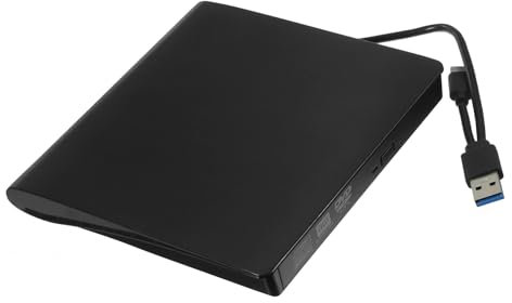 ETHZZLE External Dvd Drive Usb External Cd Drive Dual Burner Type-c Interface Cd Player