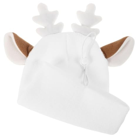 Abaodam De Ski Hiver Bonnet De Ski Renne Couvre-Casque De Snowboard à Cornes Couvre-Casque De Noël Décoration pour Sports Hiver