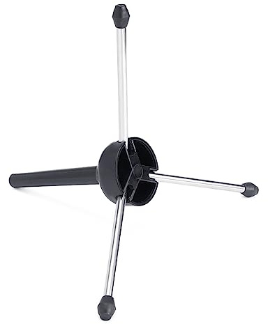Treppiede supporto portatile pieghevole per oboe flauto clarinetto sax strumento a fiato