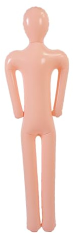 Generisch Lebensgroße Aufblasbare Schaufensterpuppe 60x156 cm Halloween Aufblasbare Puppe PVC Aufblasbarer Mannequin Requisiten Für Cosplay Spukhaus Indoor Outdoor Display