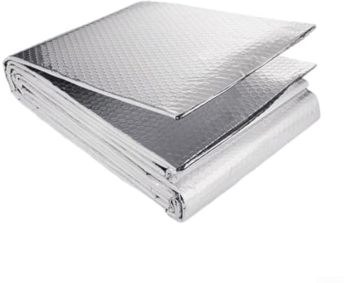 Heizkörper-Reflektorplatten, 60 cm x 3 m, doppellagige Aluminium-Luftpolsterfolie, Wärmedämmung, Wärmereflektorplatten, Isolierrolle