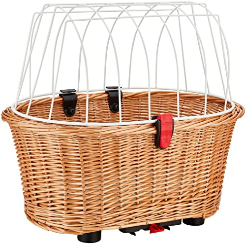 KlickFix Unisex Doggy Basket für Racktime Hundekorb, Beige, 36 x 52 46 cm EU