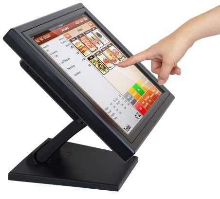 Touch Bildschirm 15 Zoll POS TFT LCD Touchscreen Monitor