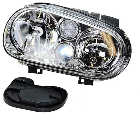 ATEC Germany 1x Phare avant Phare principal droit (côté passager), avec antibrouillard Compatible avec VW GOLF 4 (1J1), GOLF 4 Cabriolet (1E7), GOLF 4 Variant (1J5)
