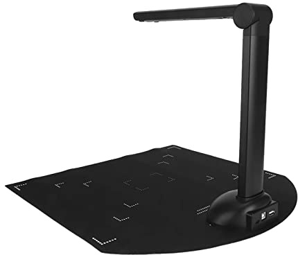 Scanner de Documents de Livre, Technologie OCR Pliable Scanner de Caméra de Documents en Temps Réel 5MP 2592x1944 avec clé USB pour Les Images pour l'enseignement Scolaire