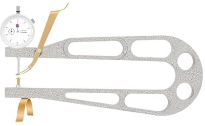 Amagogo Strumento di Misurazione Fai-da-te con Indicatore Quadrante Spessimetro per Violino