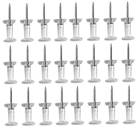 FUNOMOCYA 300St Stecknadeln dekorative Kartennägel magnetische Reißnägel Kopf Karte tack Schild Stahlschub Weltkarte World map schulzeug schulmaterial USA map Kartenstifte Karte drücken