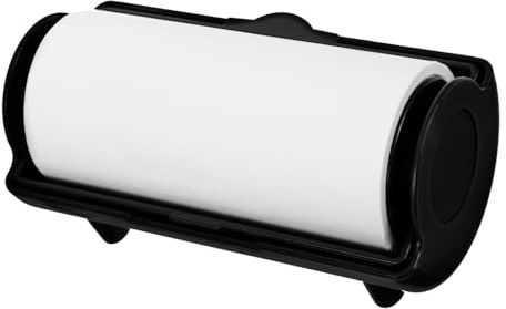 Herramienta para Absorber Aceite en Uñas Negra de Plástico Compacta | Papel Absorbente para Estampado, Uso en Hogar y Exterior, Accesorio Versátil de Manicura