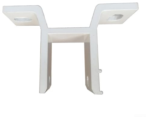Ersatz-Wandhalterung für einziehbare Markisen, 1 Stück, Aluminiumlegierung, geeignet für 40 quadratische Rohre, zuverlässiges und leicht zu reinigendes Design