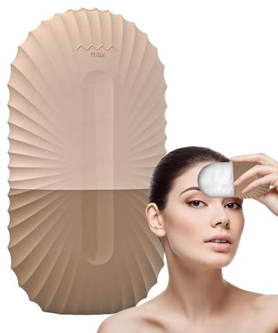 Rodillo de Hielo Facial Masaje Facial Personal Con Enfriamiento | Rodillo De Hielo De Silicona Para El Rostro para Casa Viaje Vacaciones Apartamento Hotel Escuela Cumpleaños