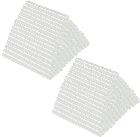 QEENTOE 100 Stück Heißklebesticks 11mm x 200mm Heissklebepistole Klebesticks schnelltrocknend Transparente Klebestifte für Heißklebepistole Heissklebepistole ideal für Heimwerken Dekorieren Reparieren