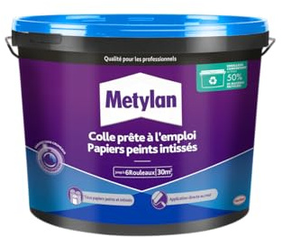 METYLAN - METYLAN Colle Papiers Peints Intissés Seau 4,5kg