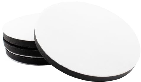 Lamvbls 6 Pcs 6 inch / 150mm Hook and Loop Soft Sponge Cushion Buffer Pad, Foam Interface Pad for Polishing and Buffing