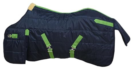 Aymzbd Winter Pferdedecke, Winddicht, Reitbekleidung, Warm, 90cm