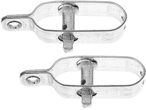 LIGIGWASH 2pcs Steel Wire Tensioners 110mm Heavy Duty Wire Tightener for Garden Fence and Greenhouse Cable Tensioning, Steel Rope Tightener Suitable for Outdoor Fencing Line Adjustment