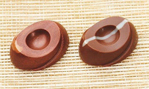 Martellato MA1623 20 Part Polycarbonate Praline Mould, 40 x 30 x 12 mm, Transparent