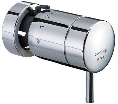Oventrop Thermostat pinox D mit Flüssig-Fühler verchromt, ohne Nullstellung