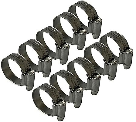 Stainless Steel British Type Hose Clamp 80-100mm x10
