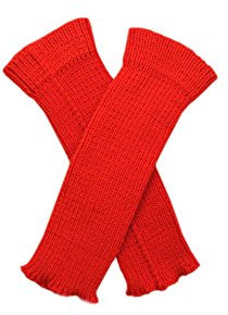 100% Merinowolle Beinwärmer Baby Neugeborene Unisex Strick Strick Sling Socken, rot, S