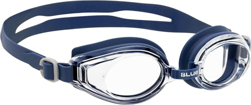 CRESSI Bliss Swim Goggles Navy/Navy - Klassische und Einfach zu Bedienende Schwimmbrille, Perfekt für Schwimmer Aller Niveaus, Marineblau/Marineblau, Einheitsgröße