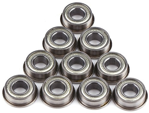 FTVOGUE 20 Pz F686ZZ Mini Cuscinetti a Sfera Flangiati in Acciaio Metallo Doppia Schermatura 6 * 13 * 5mm per Stampanti 3D per Motori Elettrici