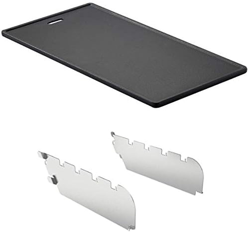 RÖSLE Grillplatte VIDERO + Primezone-Windschutz VIDERO