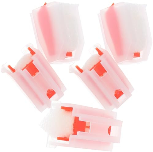 Parliky Lot de 5 Stylets de Remplacement en Rubis Ultra-Dur pour Platine Vinyle Aiguille Phonographe Compatible Gramophone Accessoire Précis pour Tourne-Disque Vintage et Studio