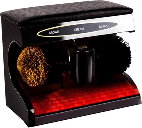 Automatic Induction Shoe Polisher – Electric Mechanical Polishing Machine with Shoe Brush | Suitable for Home, Hotel, Bank & Office Use