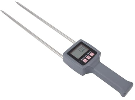 Stylebest Misuratore di umidità Portatile per Fieno Tester Digitale Ad Alta Precisione per Erbe Medica Sonda da 280 Mm Materiale ABS 1 unità